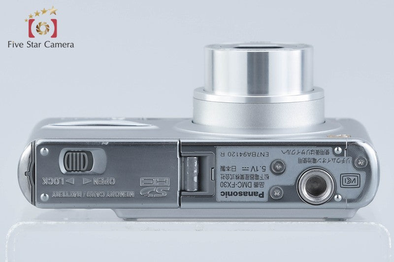 Panasonic LUMIX DMC-FX30 Precious Silver 7.2 MP Digital Camera