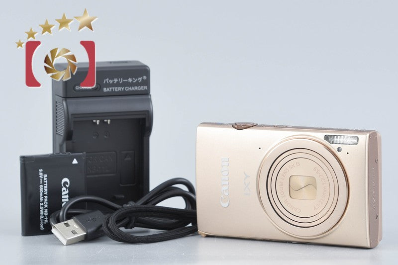 Canon IXY 430F Gold 16.1 MP Digital Camera