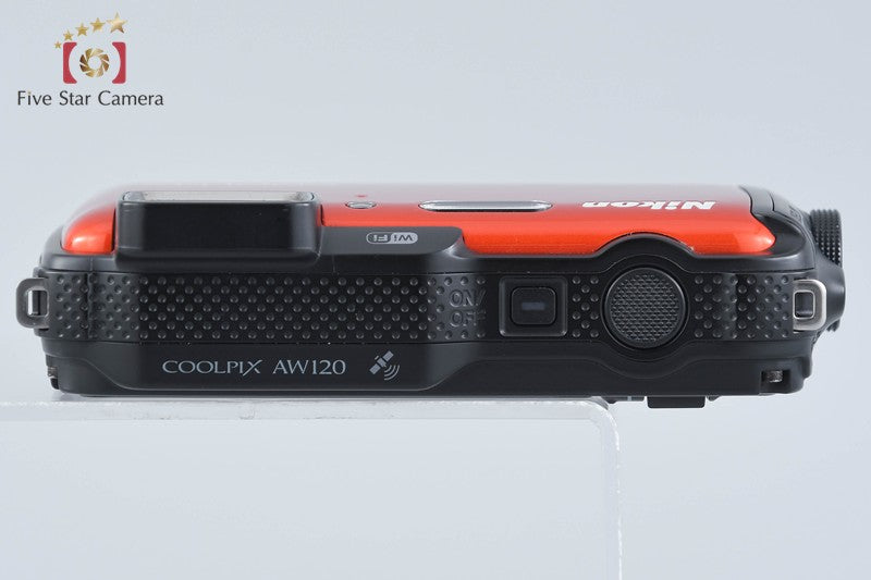 Nikon COOLPIX AW120 Sunshine Orange 16.0 MP Digital Camera