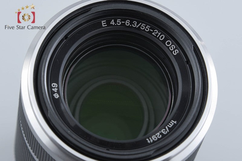 SONY E 55-210mm f/4.5-6.3 OSS SEL55210 Silver