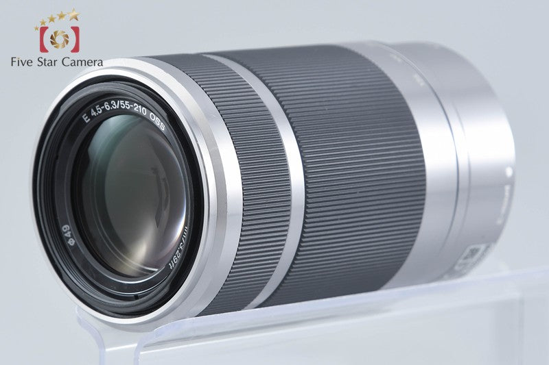 SONY E 55-210mm f/4.5-6.3 OSS SEL55210 Silver