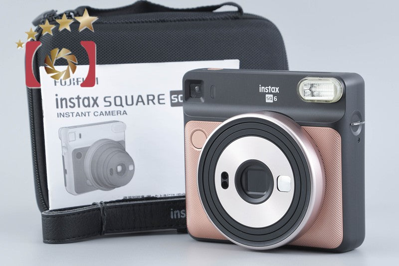 Fujifilm Instax SQUARE SQ6 Blush Gold Instant Film Camera