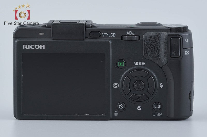 "Shutter count 5,397" RICOH GX100 10.0 MP Digital Camera Viewfinder Kit