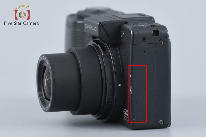 "Shutter count 5,397" RICOH GX100 10.0 MP Digital Camera Viewfinder Kit