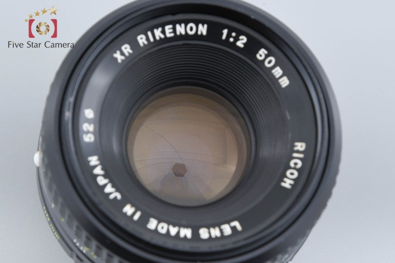 Ricoh XR RIKENON 50mm f/2 PENTAX K Mount Lens