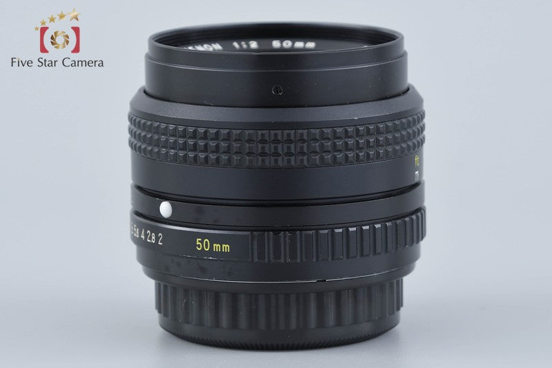 Ricoh XR RIKENON 50mm f/2 PENTAX K Mount Lens