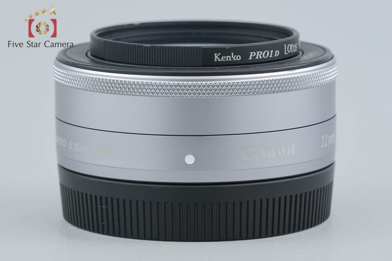 Canon EF-M 22mm f/2 STM Silver