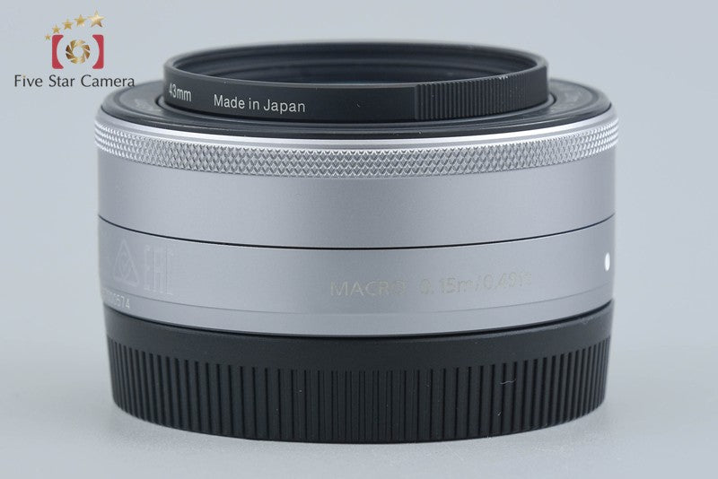 Canon EF-M 22mm f/2 STM Silver