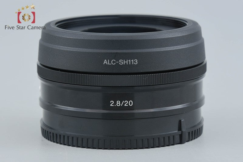 Sony E 20mm f/2.8 SEL20F28