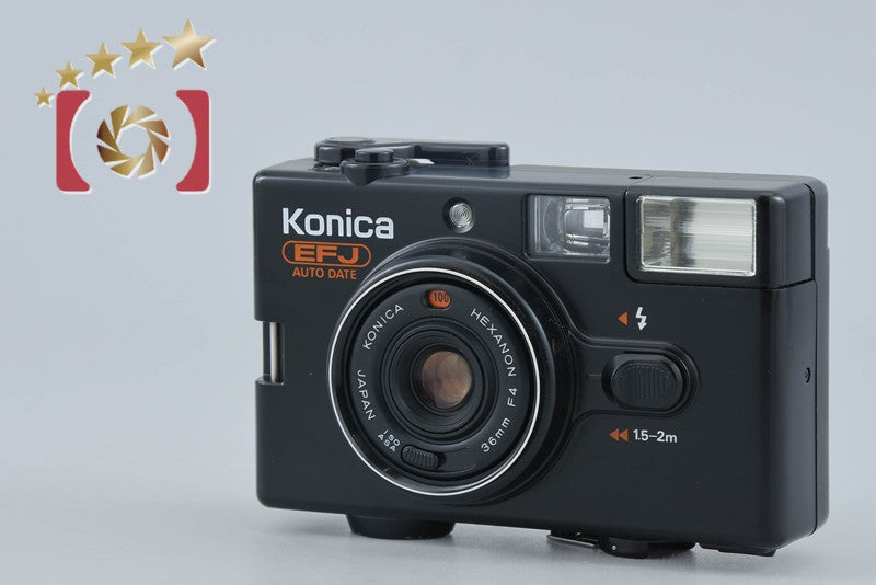 Konica EFJ AUTO DATE 35mm Point & Shoot Film Camera