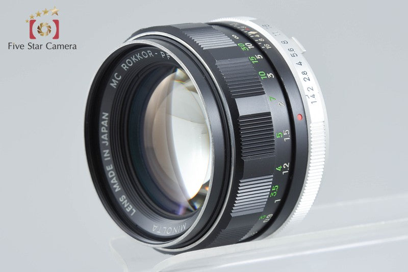Minolta MC ROKKOR-PF 58mm f/1.4 MD Mount