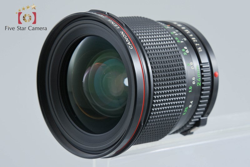 Rare!! Canon New FD 24mm f/1.4 L NFD Wide Angle Lens