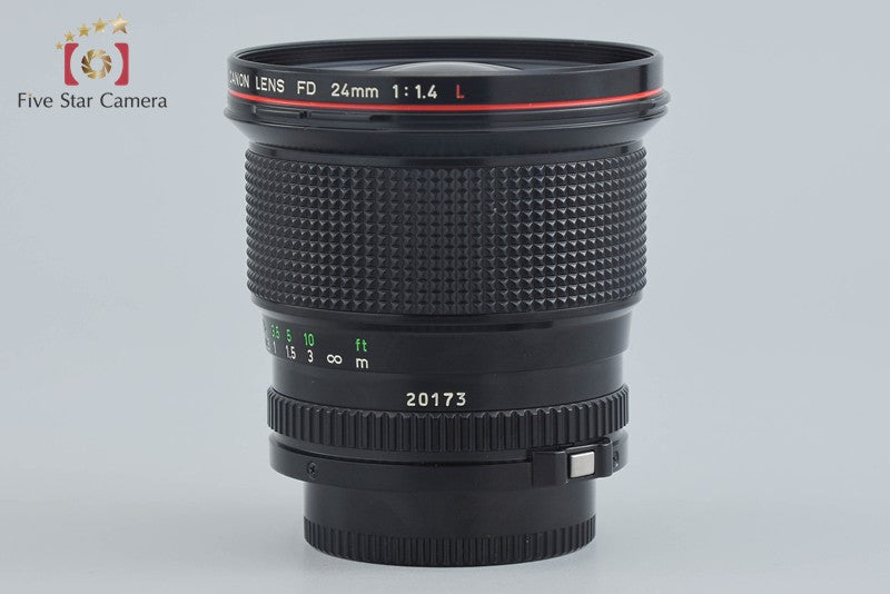 Rare!! Canon New FD 24mm f/1.4 L NFD Wide Angle Lens