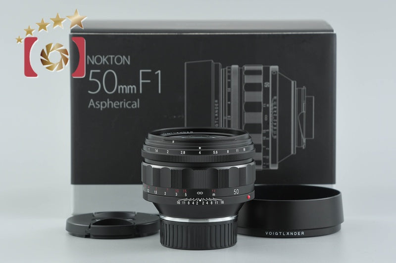 Voigtlander NOKTON 50mm f/1 Aspherical Leica M Mount Lens w/ Box