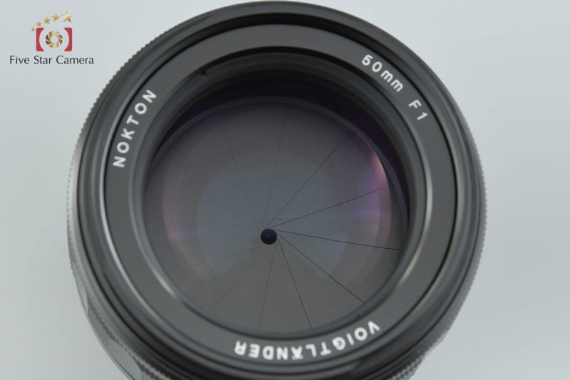 Voigtlander NOKTON 50mm f/1 Aspherical Leica M Mount Lens w/ Box