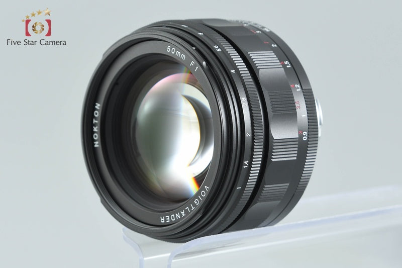 Voigtlander NOKTON 50mm f/1 Aspherical Leica M Mount Lens w/ Box