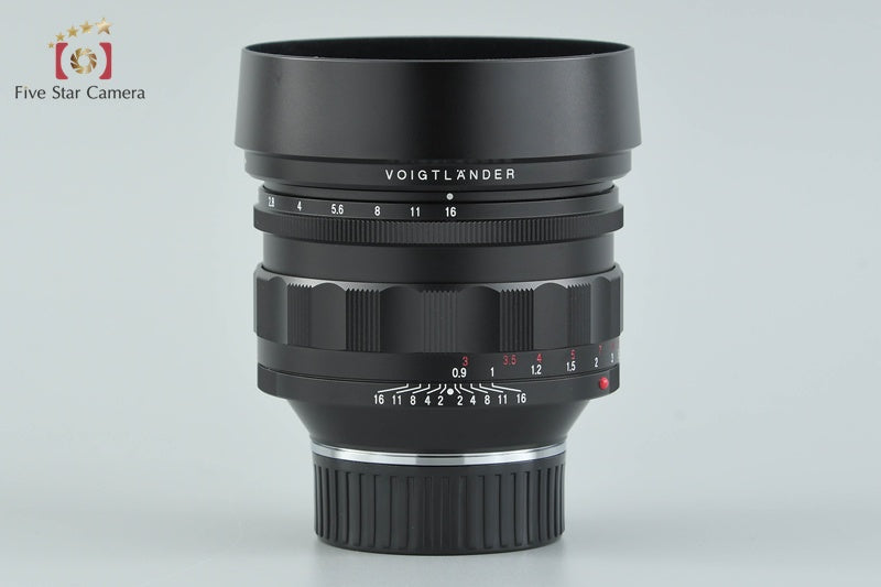 Voigtlander NOKTON 50mm f/1 Aspherical Leica M Mount Lens w/ Box