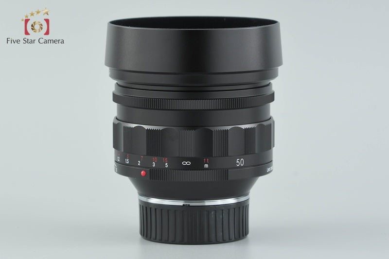 Voigtlander NOKTON 50mm f/1 Aspherical Leica M Mount Lens w/ Box