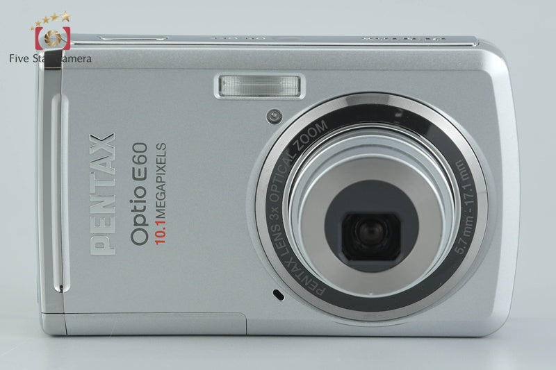 PENTAX Optio E60 10.1 MP Digital Camera w/ Box