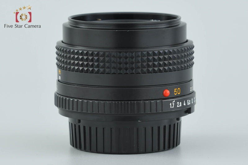 Minolta New MD 50mm f/1.7