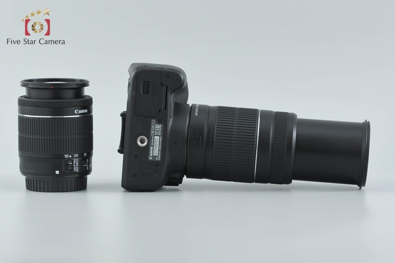 "Count 1,373" Canon EOS Kiss X7 / Rebel SL1 / 100D 18.0 MP 18-55 55-250 Lenses