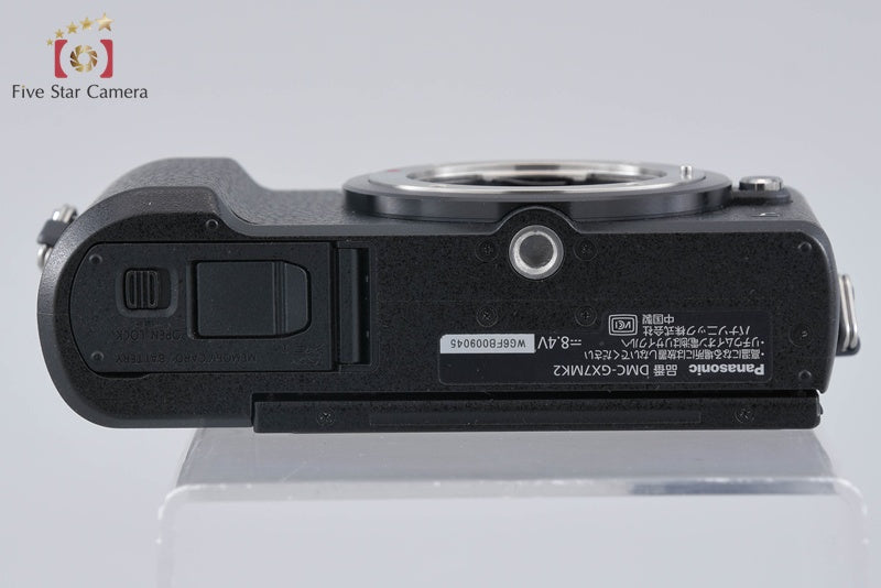"Count 1,127" Panasonic LUMIX GX7 Mark II DMC-GX7MK2 Black 16.0MP Digital Camera