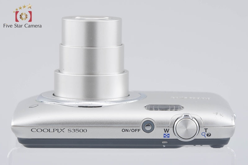 Nikon COOLPIX S3500 Crystal Silver 20.0 MP Digital Camera