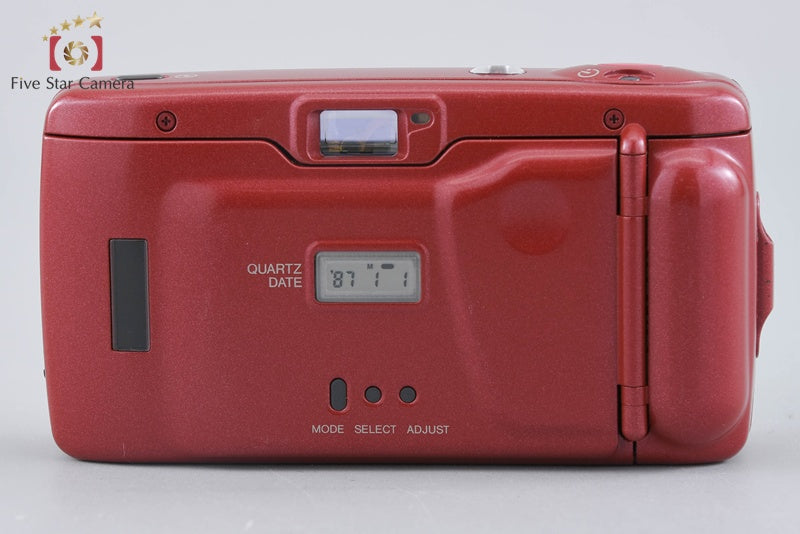 MINOLTA P's Red 35mm Point & Shoot Film Camera