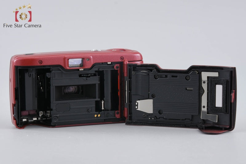 MINOLTA P's Red 35mm Point & Shoot Film Camera