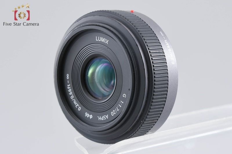 Panasonic LUMIX G 20mm f/1.7 ASPH. H-H020