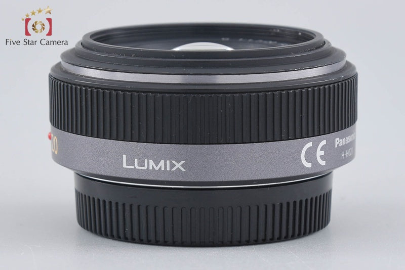 Panasonic LUMIX G 20mm f/1.7 ASPH. H-H020