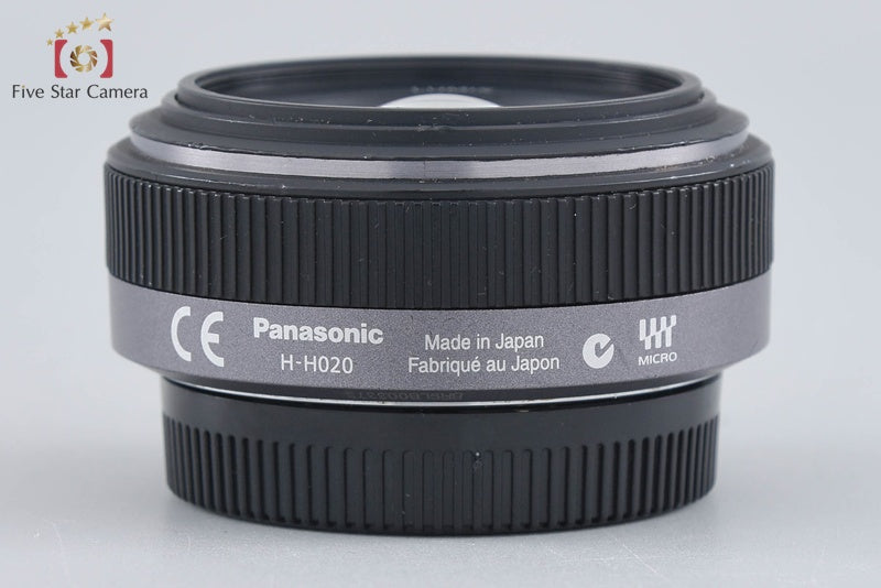 Panasonic LUMIX G 20mm f/1.7 ASPH. H-H020
