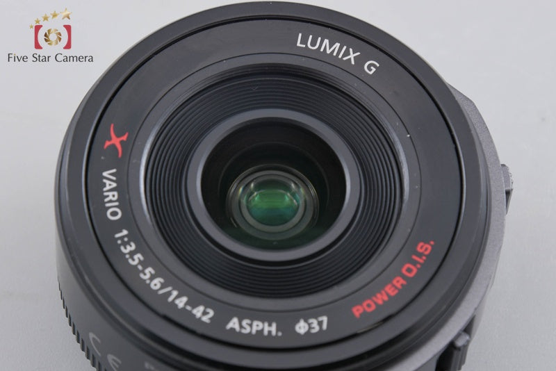 Panasonic LUMIX G X VARIO 14-42mm f/3.5-5.6 ASPH. POWER O.I.S. H-PS14042 Black