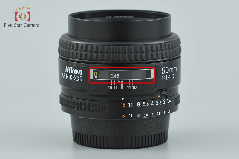 Nikon AF NIKKOR 50mm f/1.4 D