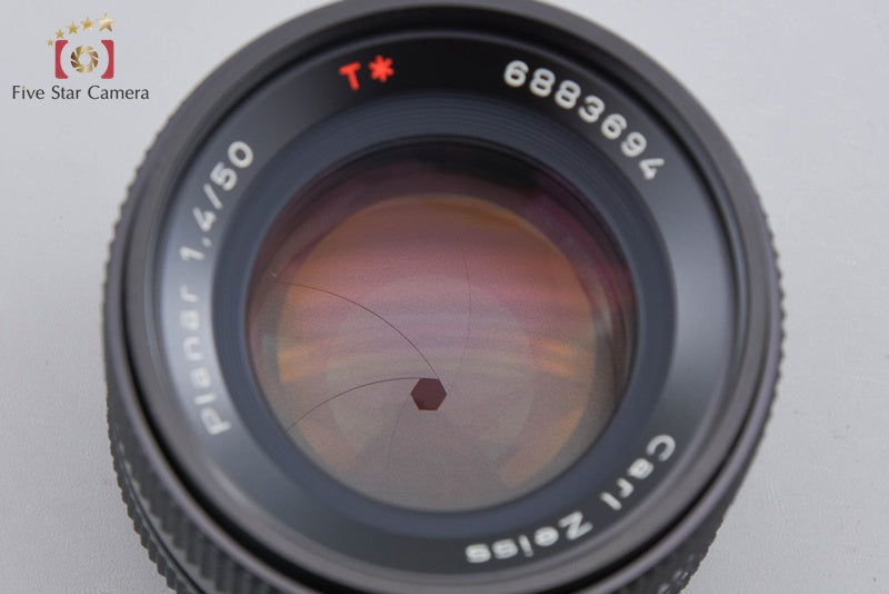 CONTAX Carl Zeiss Planar 50mm f/1.4 T* MMJ