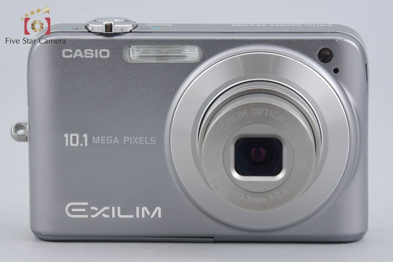 Casio EXILIM ZOOM EX-Z1080 Gray 10.1 MP Digital Camera w/ Box