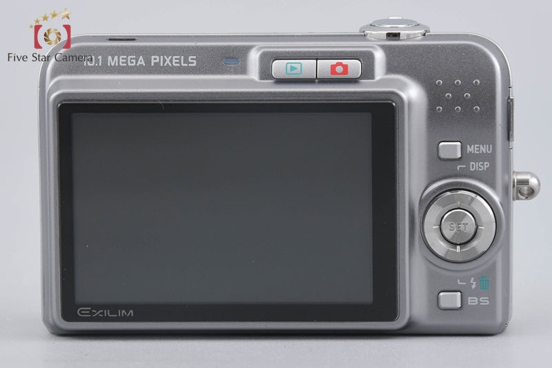 Casio EXILIM ZOOM EX-Z1080 Gray 10.1 MP Digital Camera w/ Box