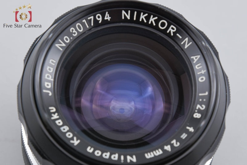 Nikon NIKKOR-N Auto 24mm f/2.8 Non Ai Lens
