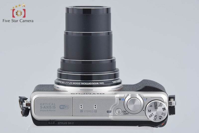 Olympus Stylus SH-2 Silver 16.0 MP Digital Camera