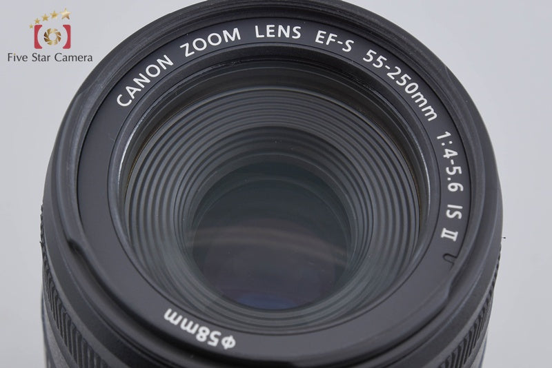 Canon EF-S 55-250mm f/4-5.6 IS II from Japan
