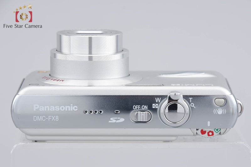 Panasonic LUMIX DMC-FX8 Silky Silver 5.0 MP Digital Camera