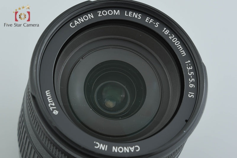 Canon EF-S 18-200mm f/3.5-5.6 IS