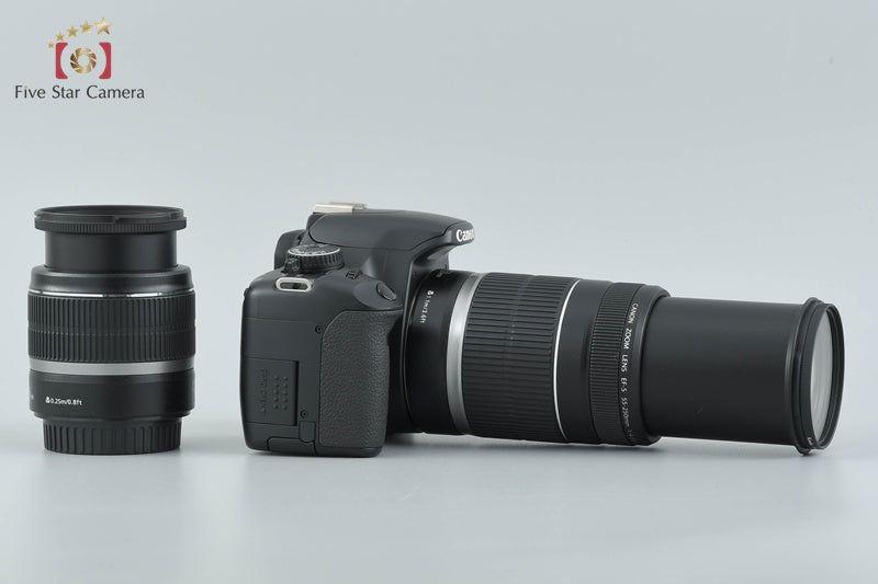 Canon EOS Kiss X2 / Rebel XSi / 450D 12.2 MP 18-55 55-250 Lenses