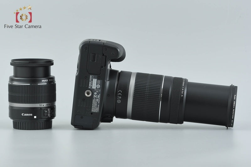 Canon EOS Kiss X2 / Rebel XSi / 450D 12.2 MP 18-55 55-250 Lenses