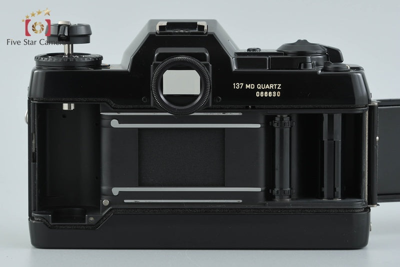 CONTAX 137 MD QUARTZ Lizard Leather 35mm SLR Film Camera Body