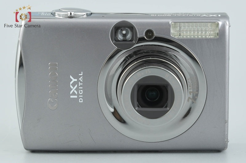 Canon IXY Digital 900 IS Silver 7.1 MP Digital Camera w/ Box