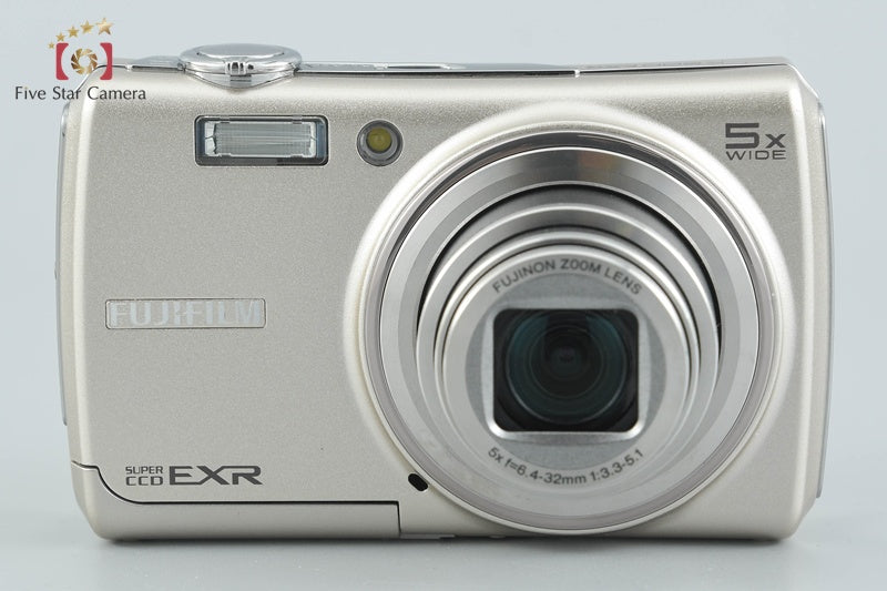 Fujifilm FinePix F200EXR Silver 12.0 MP Digital Camera w/ Box
