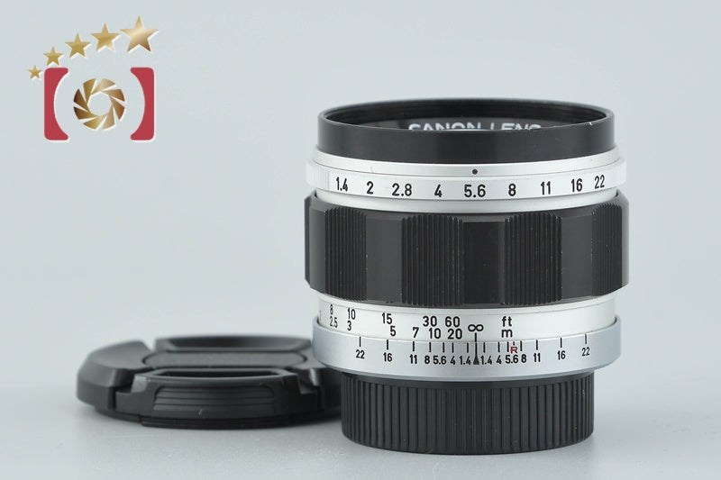 Canon 50mm f/1.4 L39 Leica Thread Mount Lens