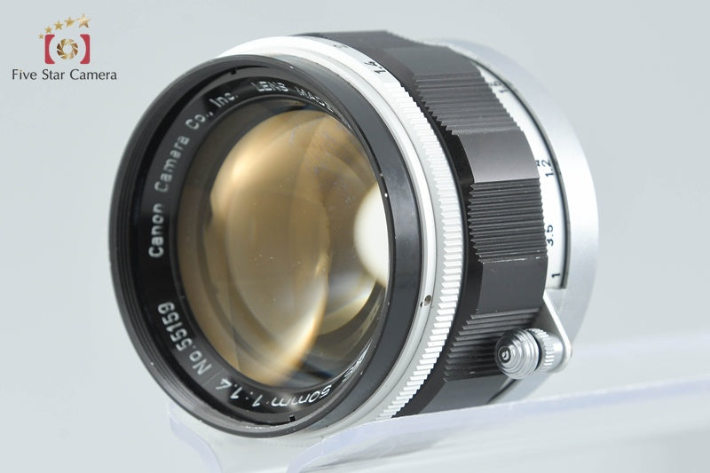 Canon 50mm f/1.4 L39 Leica Thread Mount Lens