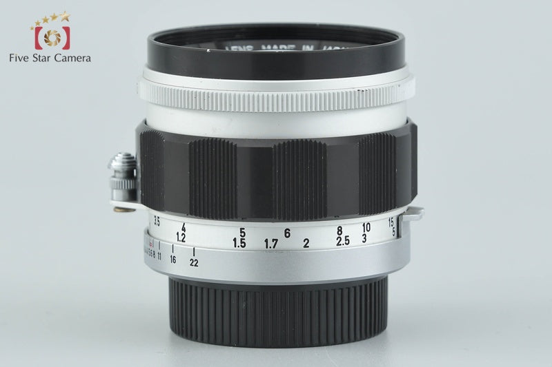 Canon 50mm f/1.4 L39 Leica Thread Mount Lens